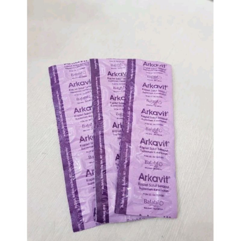 Arkavit / Suplemen Kesehatan / Membantu Proses Metabolisme / Vitamin B