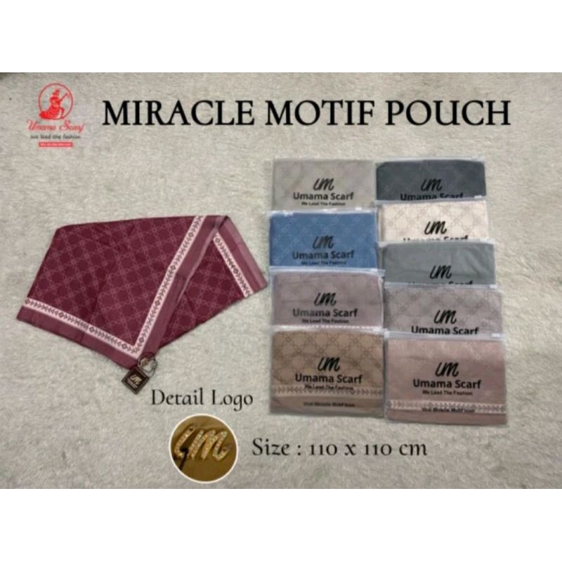 Voal miracle motif icon pouch by Umama