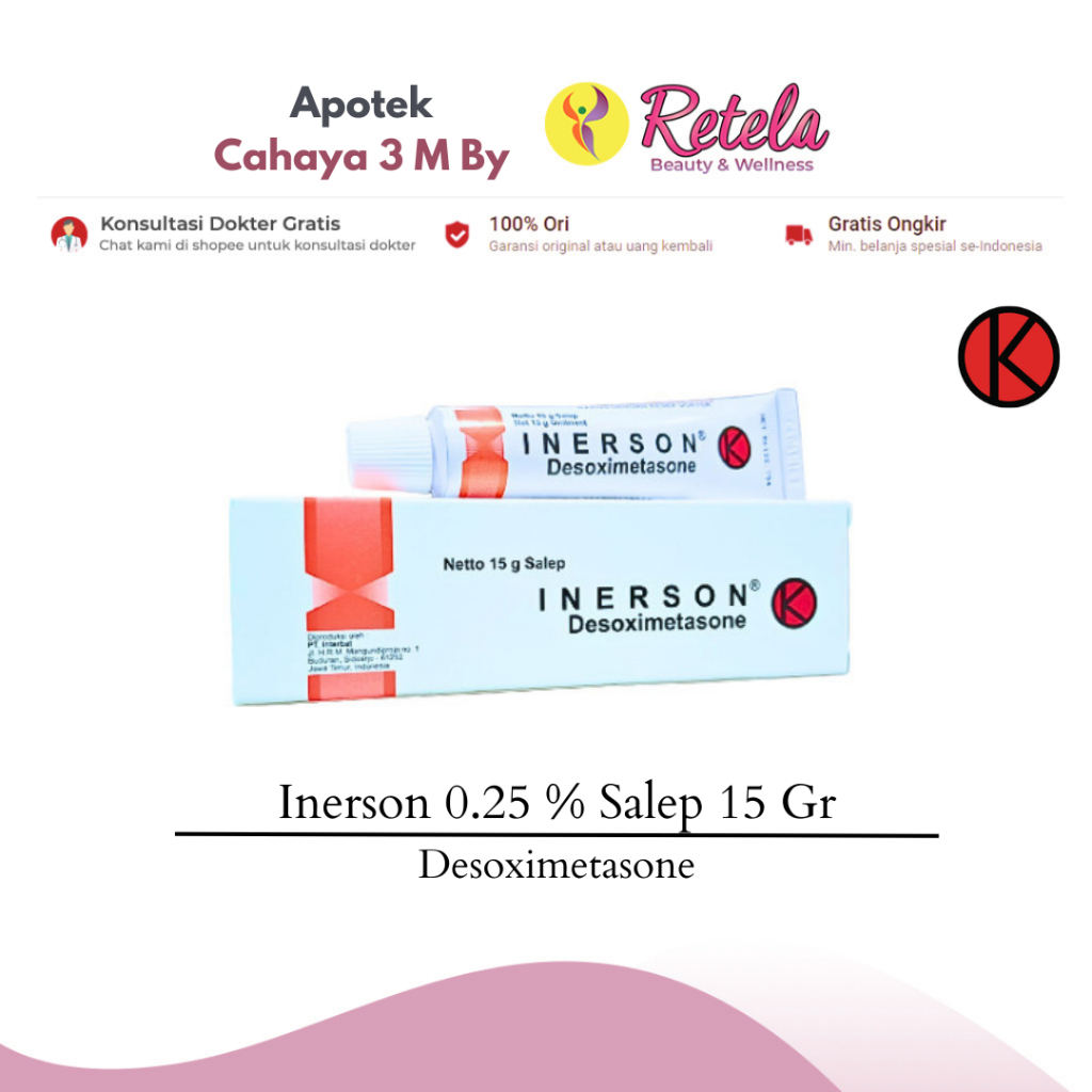 Inerson 0.25% Salep 15 g