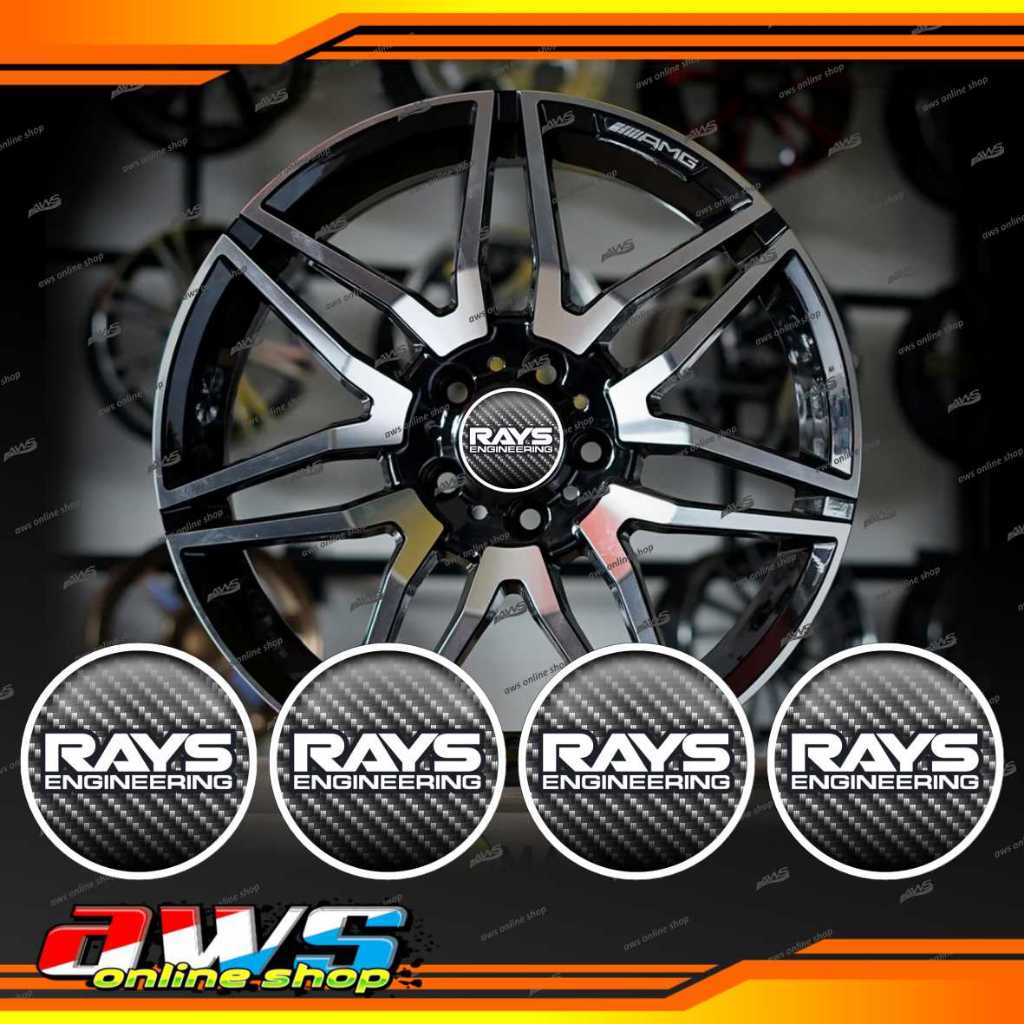 Sticker Dop Velg Mobil RAYS
