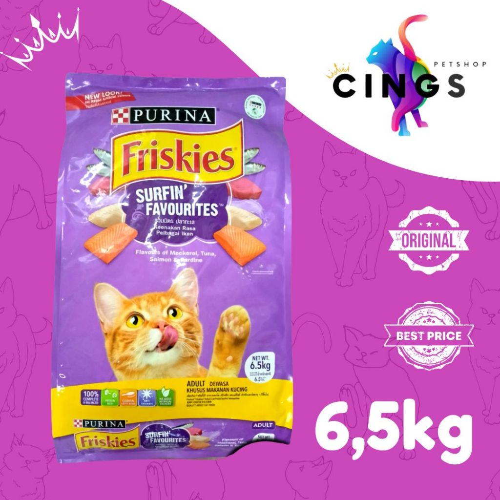 FRISKIES SURFIN FAVOURITES 7kg