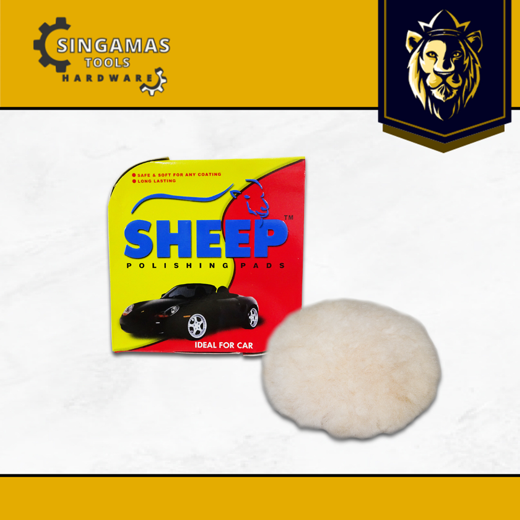 CLEARANCE SALE SHEEP Busa Wool Poles 5" - Polishing Pad