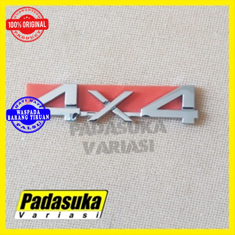 Emblem Logo 4x4 Pajero Sport Triton Original KM003314