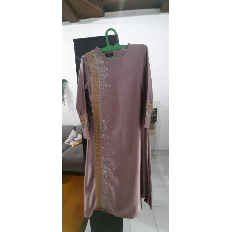 preloved dress warna lilac