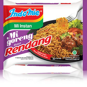 

INDOMIE GORENG RENDANG