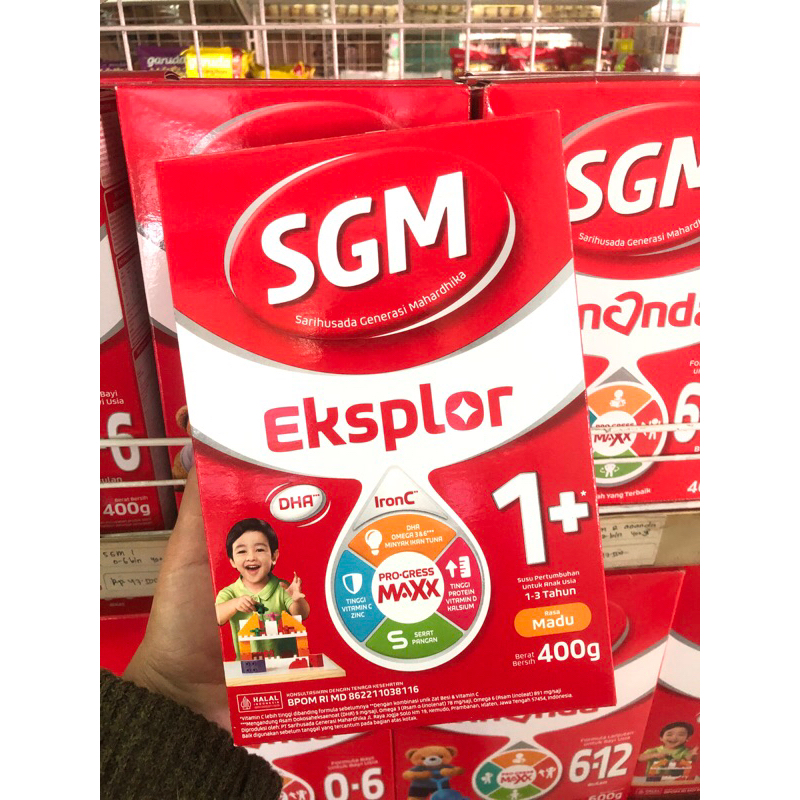 PANDAWA MART - SUSU SGM 1+ 400gr MADU VANILA