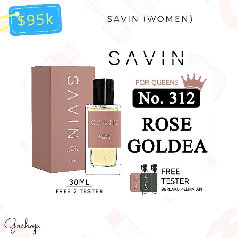 SAVIN PARFUM No. 312 Rose Goldea
