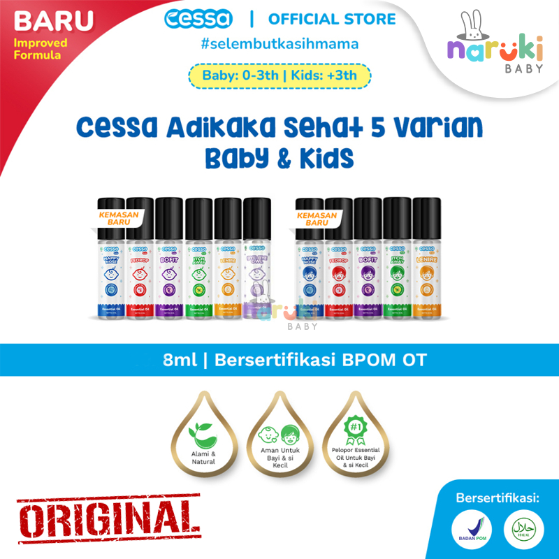 Cessa Happy Nose / Fever Drop / Itch Away / Lenire / Bofit Essential Oil for Baby
