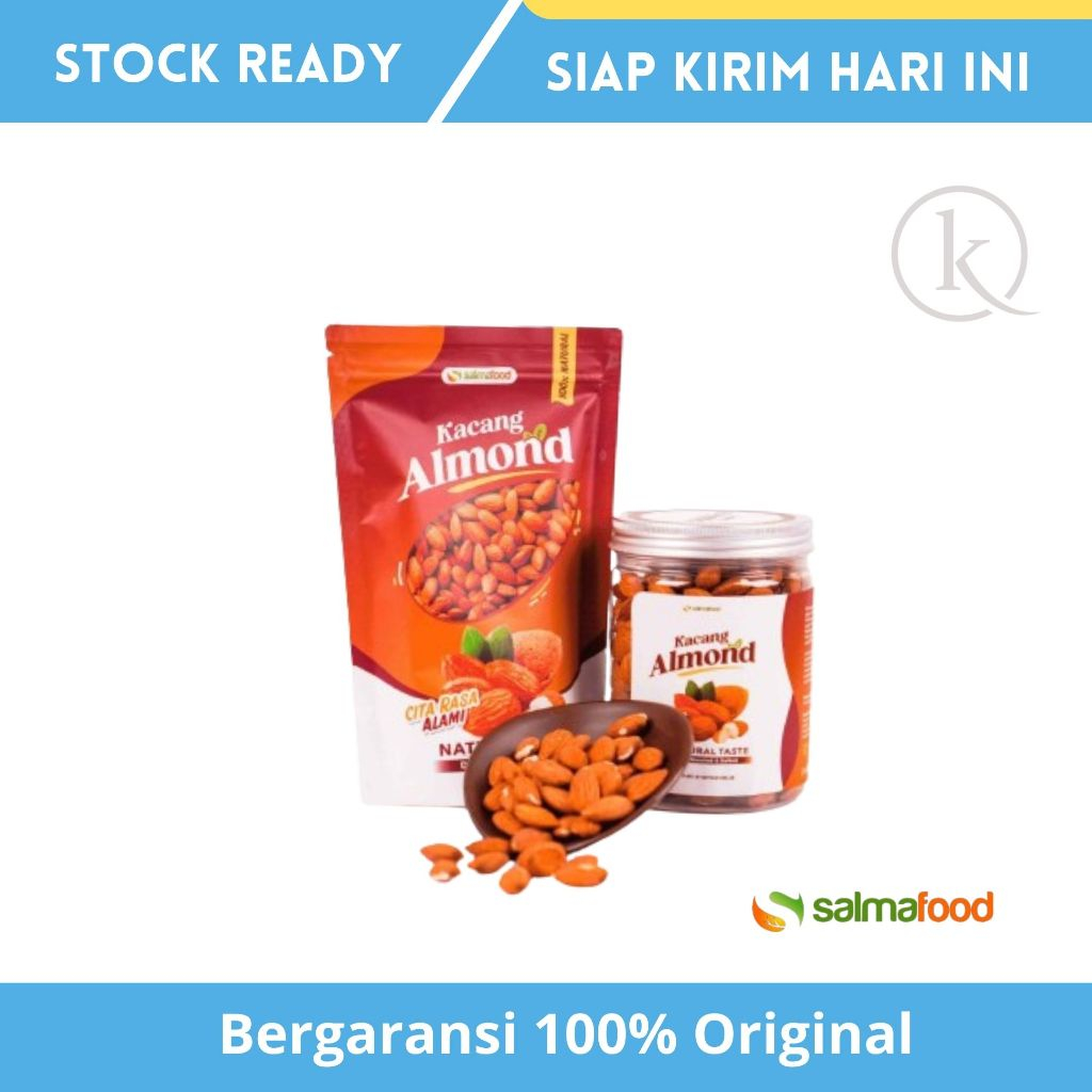 

Kacang Almond Panggang Premium Natural Roasted Premium