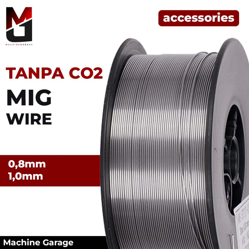 kawat las MIG mig wire tanpa co2 e71 tg-s 5 kg