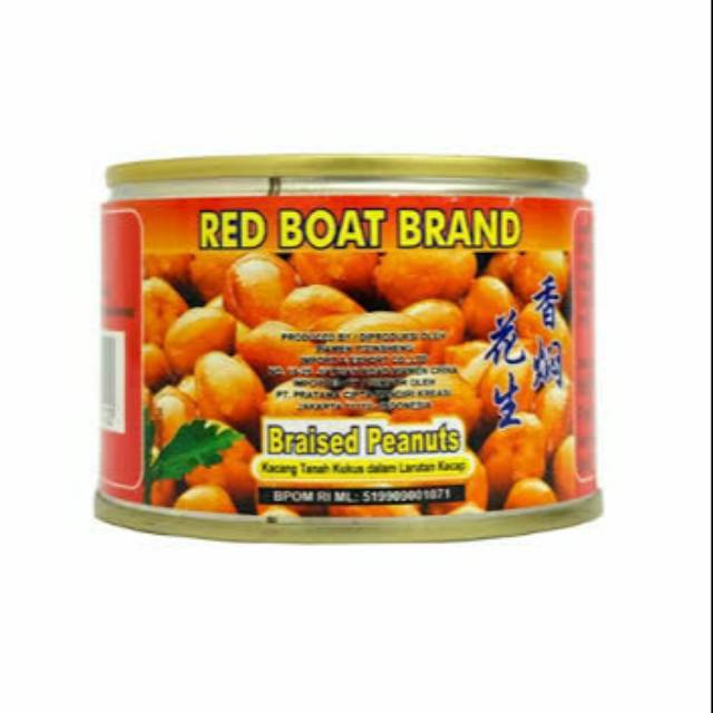 

Red Boat Brand Braised Peanuts 170gr / Kacang Tanah Kukus Dalam Larutan Kecap