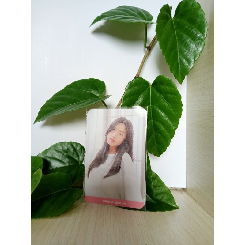 photocard JKT48 INDIRA the morning call