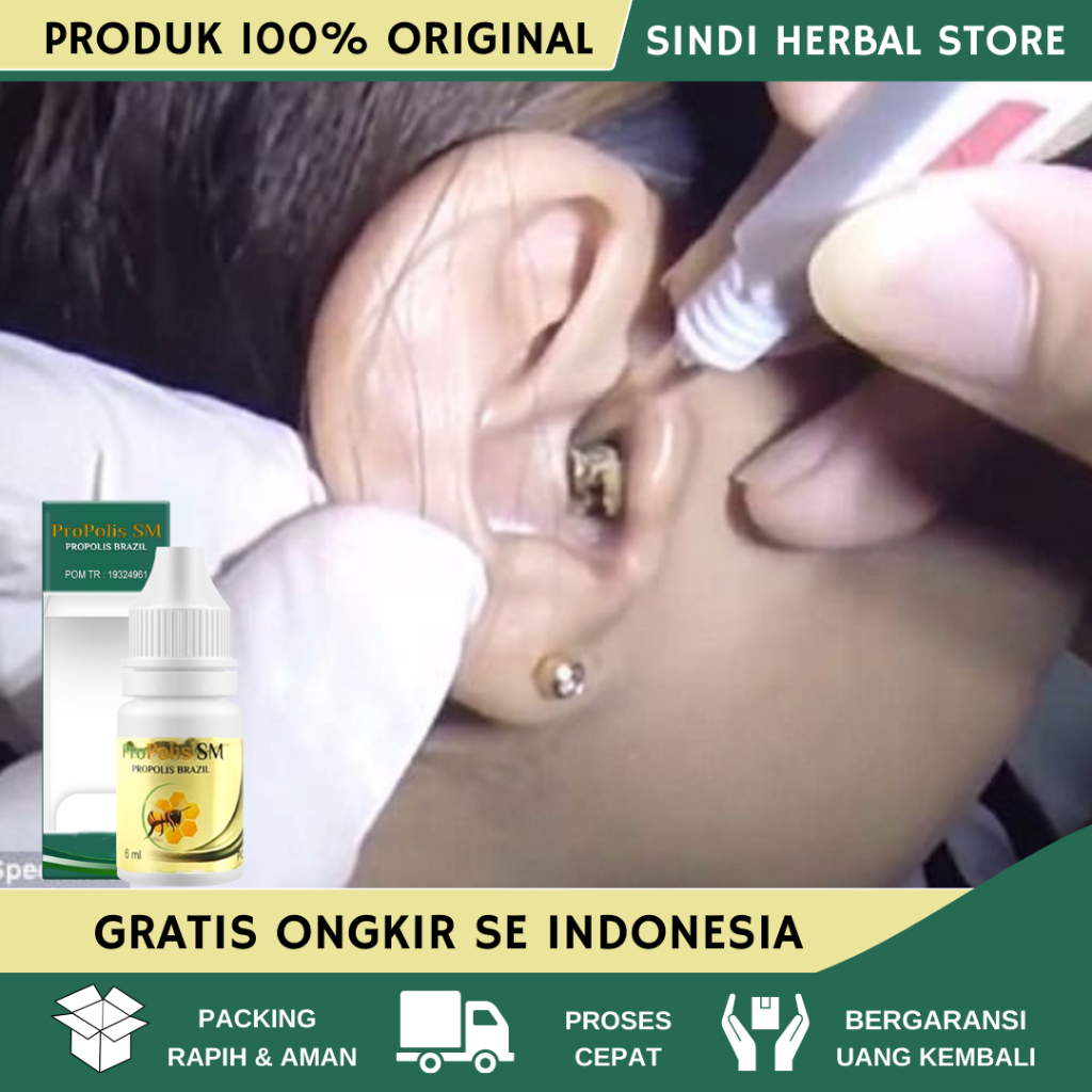 Obat Tetes Kotoran Telinga Keras / Cairan Pembersih Telinga Kuping, Pelunak Pencair Kotoran Telinga,