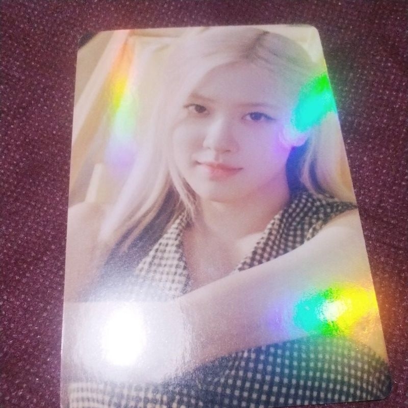 pc unnoficial rose blackpink hologram