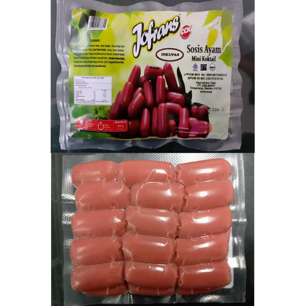 

Jofran Sosis Cokctail 300gr