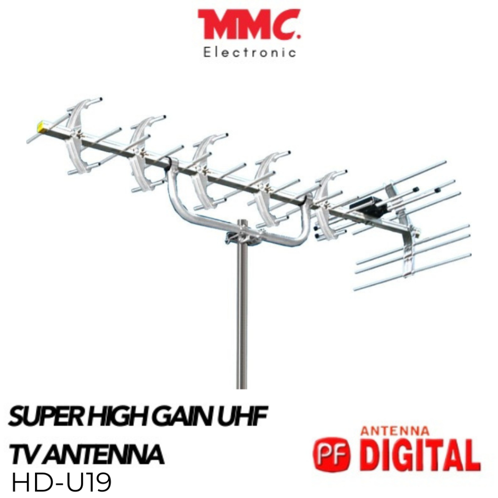 Antena Digital Outdoor  PF HD-U19