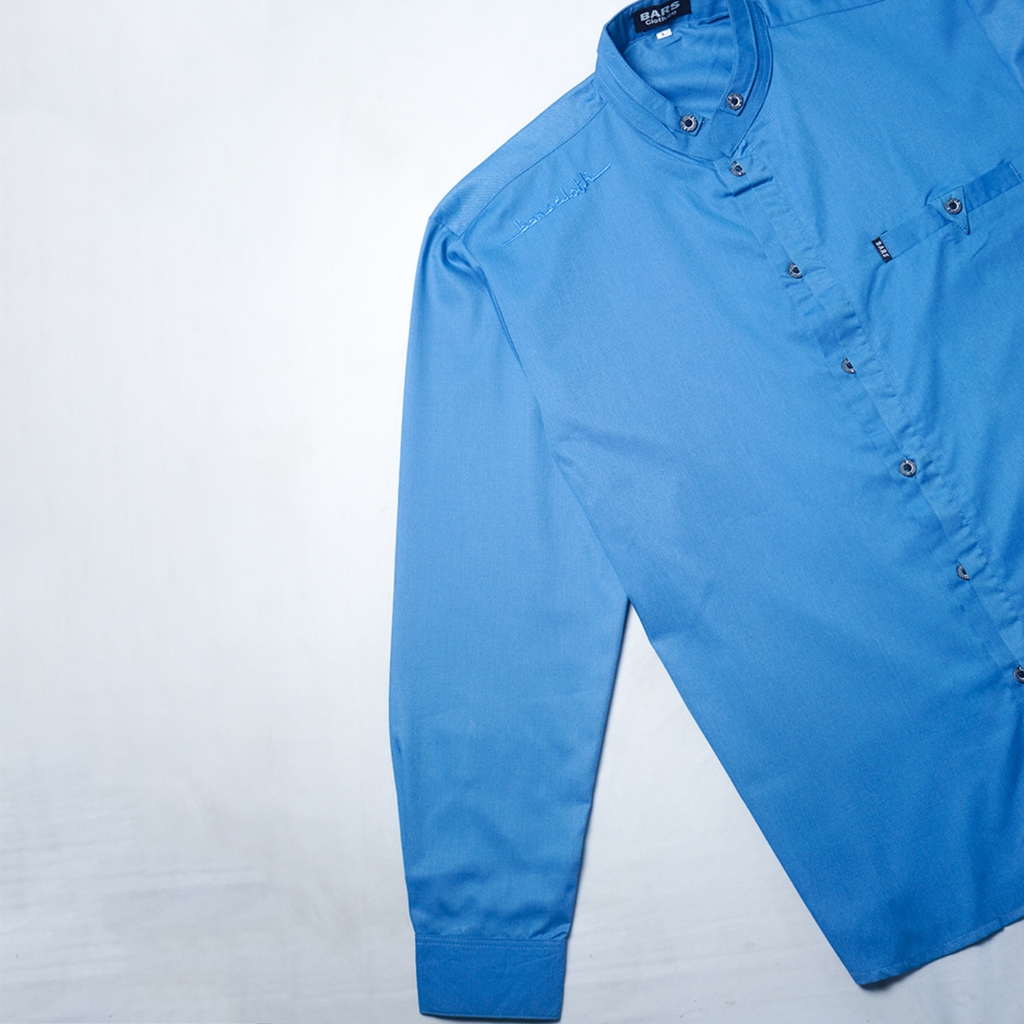 BARS CLOTH.CO Baju Muslim Anak Laki Laki Terbaru 2024 Usia 3 4 5 6 7 8 9 10 11 12 Tahun New Kemko Al Syam Habaib Lengan Panjang Bahan Toyobo Premium Seragam Santri Putra Gus Azmi Hadroh Az Zahir Model Elegan Mewah Simple Modern Outfit Lebaran Kekinian-2