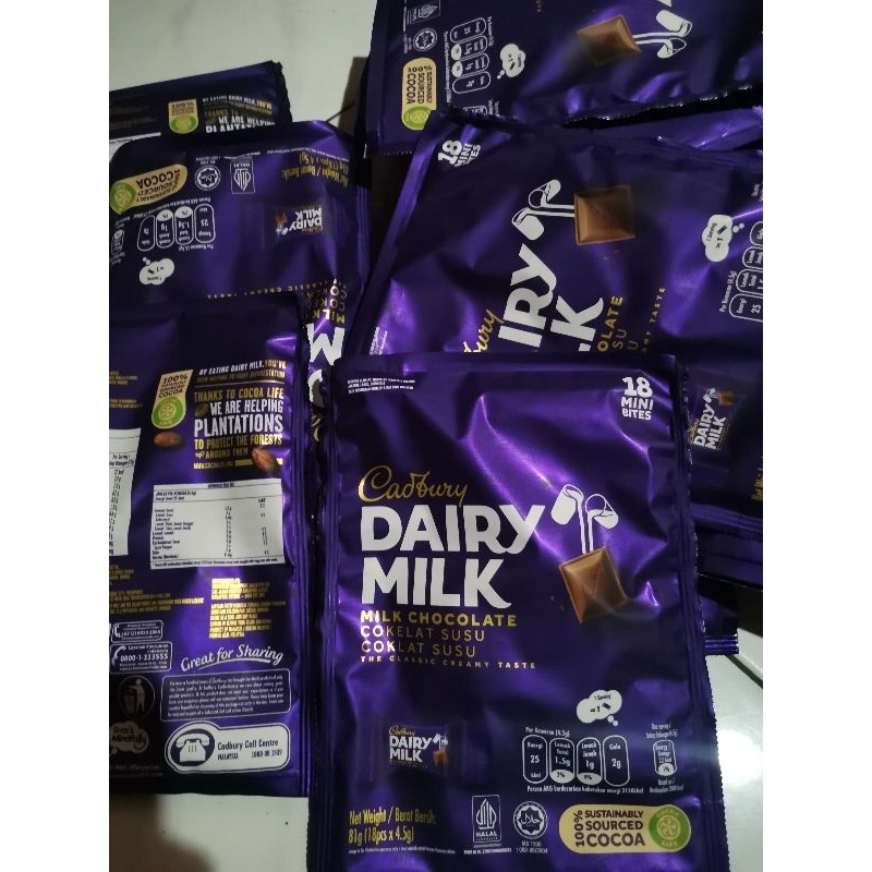 

PROMO Cokelat Coklat Dairy Milk Cadbury Sharebag Share Bag Valentine