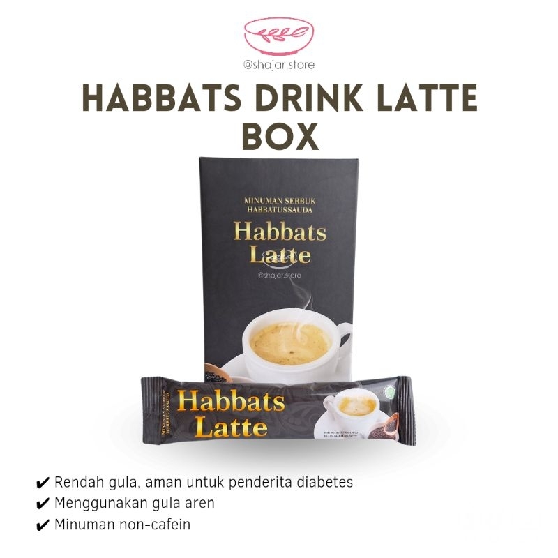 HABBATS LATTE BOX - MINUMAN SERBUK HABBATUSSAUDA 10 SACHET