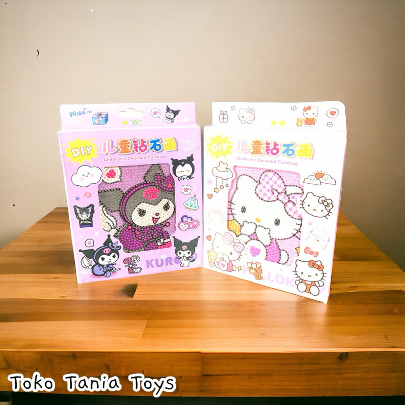 

Stiker Diamond Cutie PoP/DIY Stiker Mutiara Painting Kit Mainan Anak Perempuan Ulang Tahun