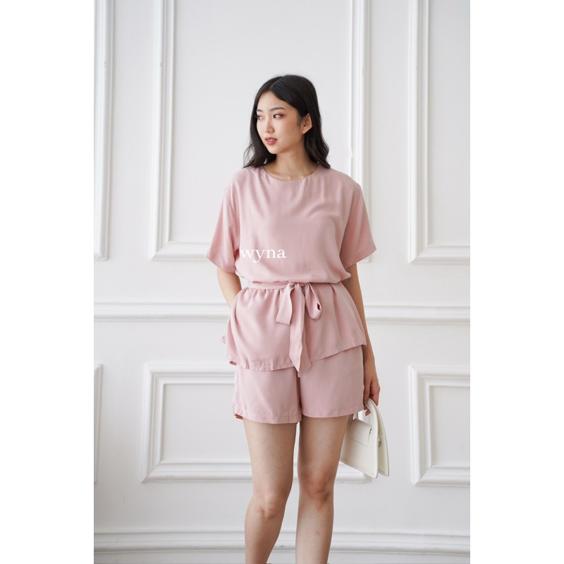 VIVIN SET / Casual Set / Set Wanita / Atasan Celana