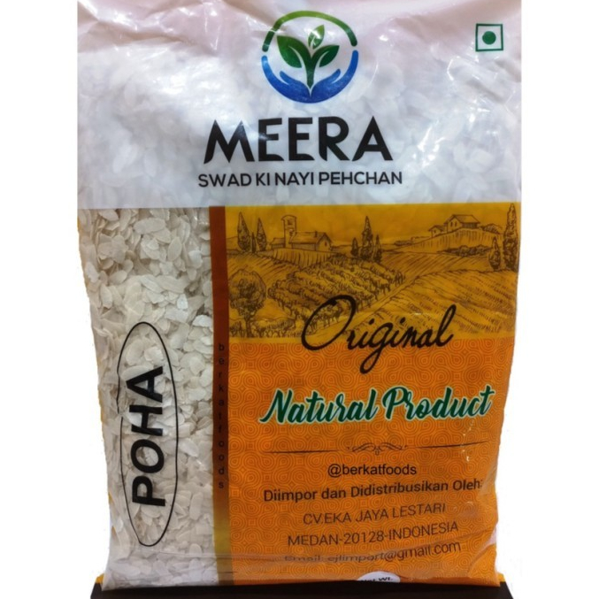 

POHA MEERA 500G / Rice Flakes / Poha Rice