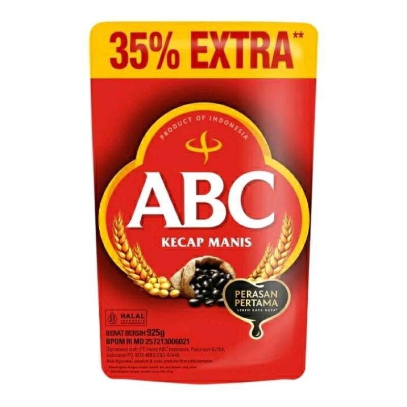 

Abc kecap manis kemasan pouch 920ml