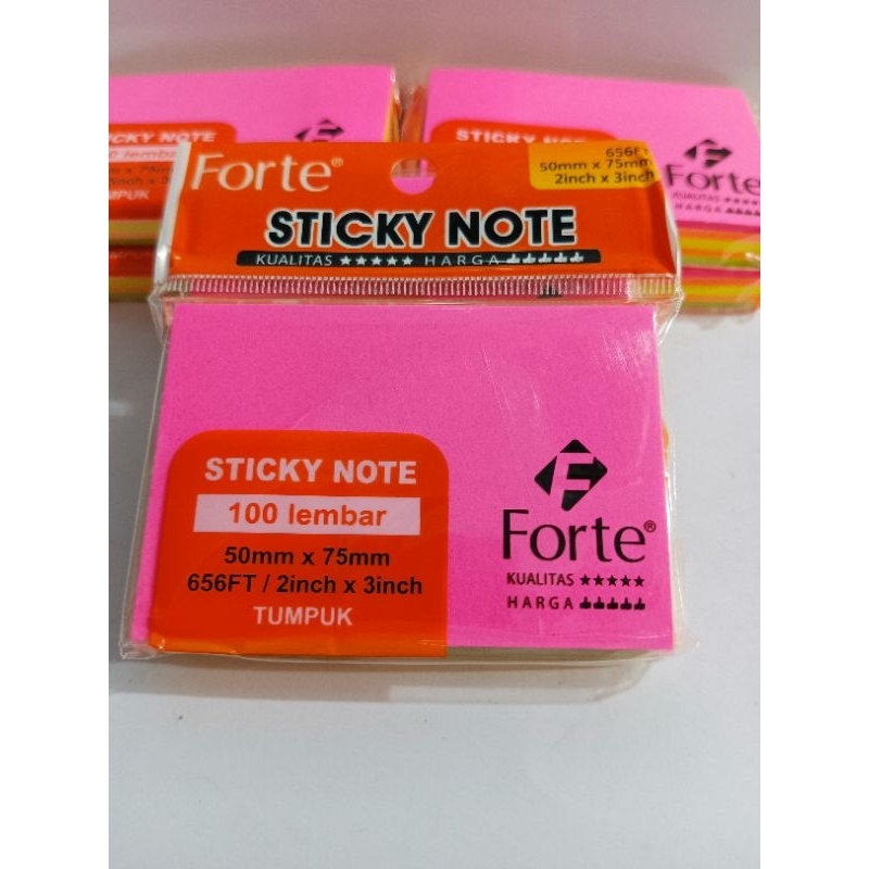 

sticky note warna warni 2x3inch 100 lembar