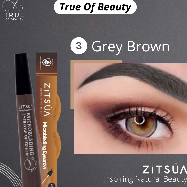 ART Y79Z Pensil Alis Korean Tatto Pen 4Tip Waterproof Microblading ZITSUA