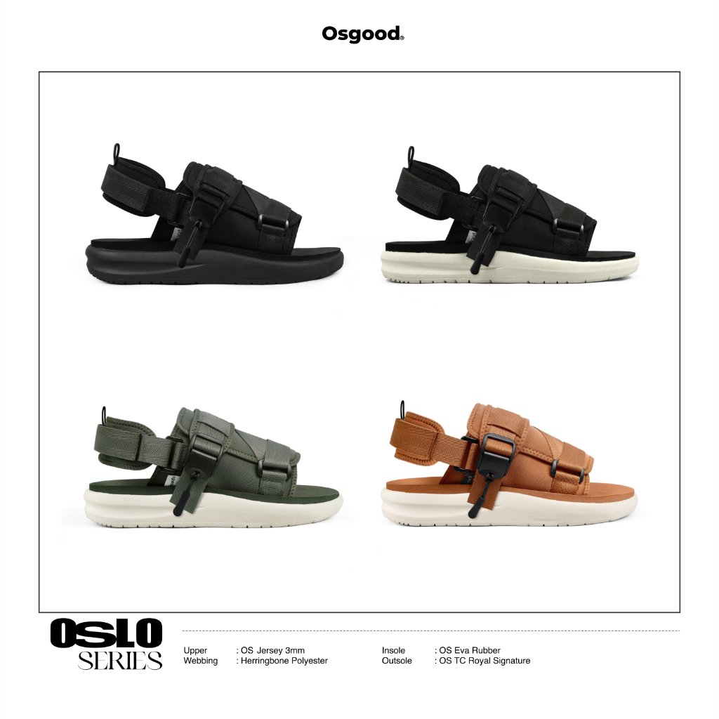Osgood - Oslo Royal Series - Sandal Urban Traveling Pria Wanita