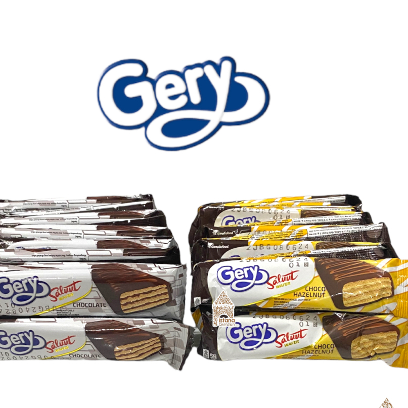 

Gery Saluut Wafer Chocolate 24x8gr Salut