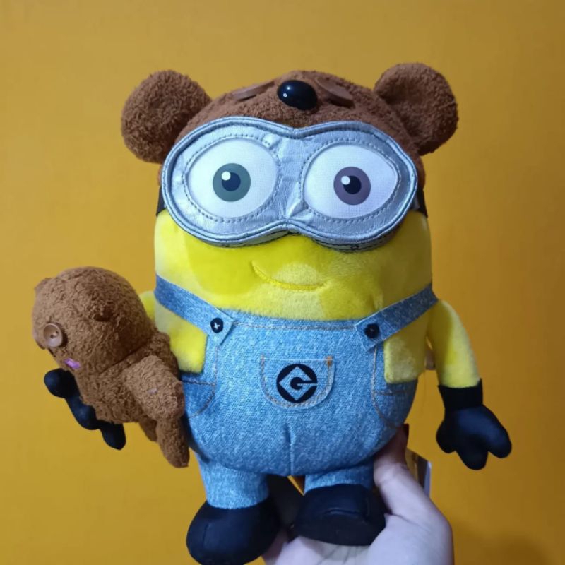 BONEKA MINIONS BOB KOSTUM TIM ORIGINAL USJ