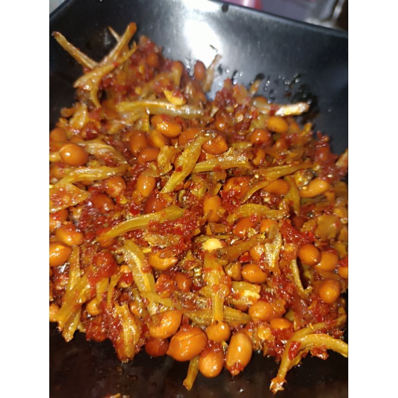 

sambal Teri kacang