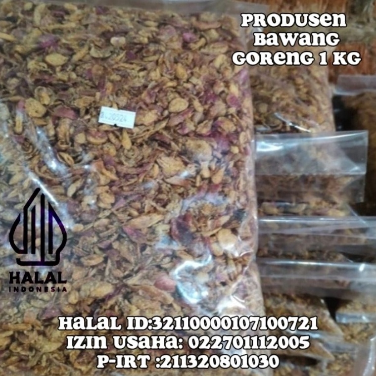 

1111 SALE Bawang goreng grade c 1kg murah