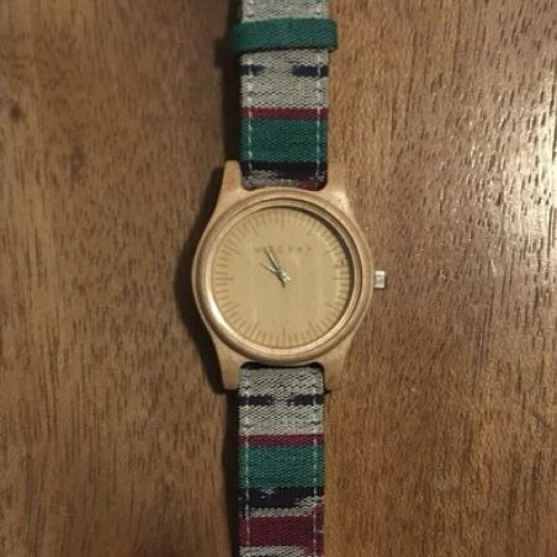 jam tangan woodka loca jati free strap
