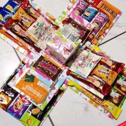 

Jangan Sampai Kehabisan Explosion box snack 3 layer