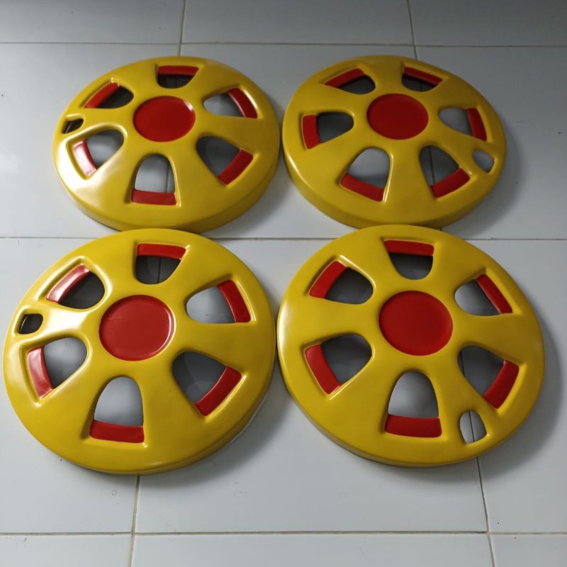 Wildop Weldop Truk Ring 16 Model RBK New Bahan Fiber Dop R16 Truk Canter, Isuzu Elf, Dutro, Dyna, Ra