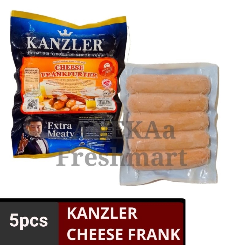 

KANZLER CHEESE FRANKFURTER 360GRAM SOSIS KEJU AYAM