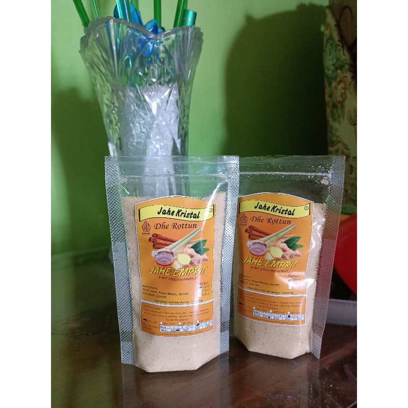 

BUBUK MINUMAN JAHE KRISTAL 100