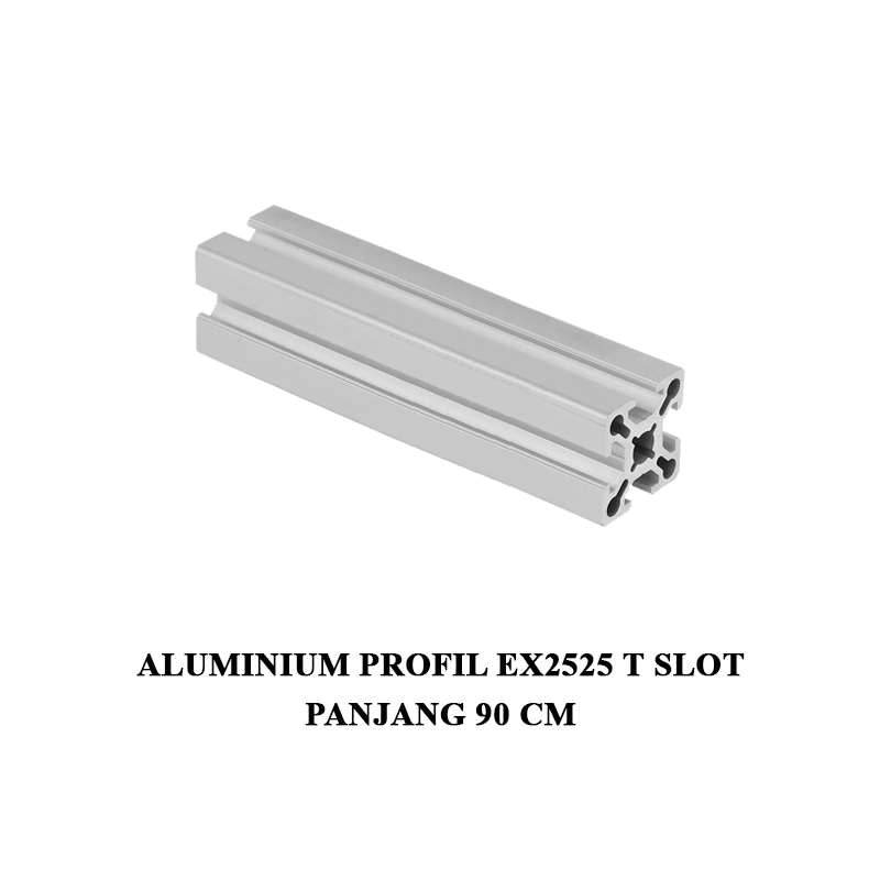 EELIC ALM-EX2525TS Aluminium pofile exstrusion Tslot 2525 CNC 3D PRINTER 90CM