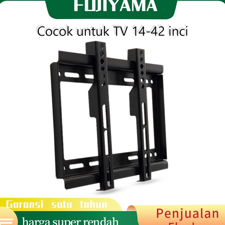 gs Fujiyama Bracket TV Dudukan LCD TV LED Yang Dapat Disesuaikan14 inch42 inch Terkini