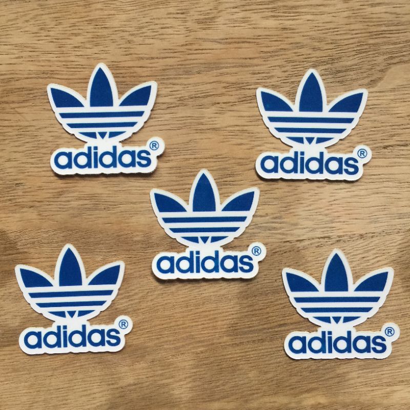 

(BISA COD) STICKER FOOTBALL CASUAL HOOLIGANS ADIDAS TREFOIL ISI 5 PCS