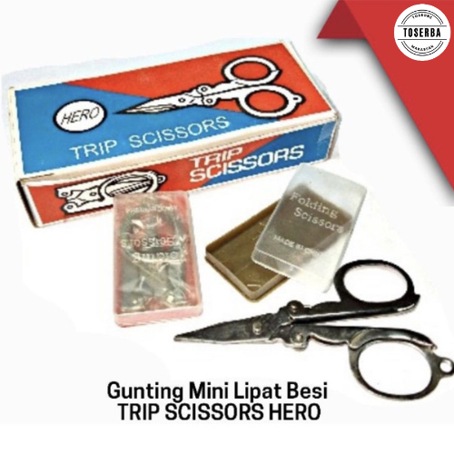 

GUNTING LIPAT Besi Hero Trip Scissors