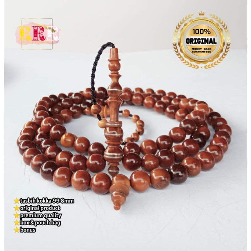Tasbih Kokka Kaukah Koka Fukaha SUPER PREMIUM GRADE AAA