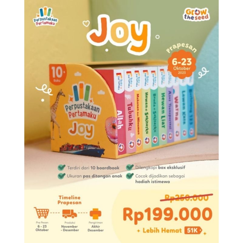 Perpustakaan Pertamaku dari Grow The Seed