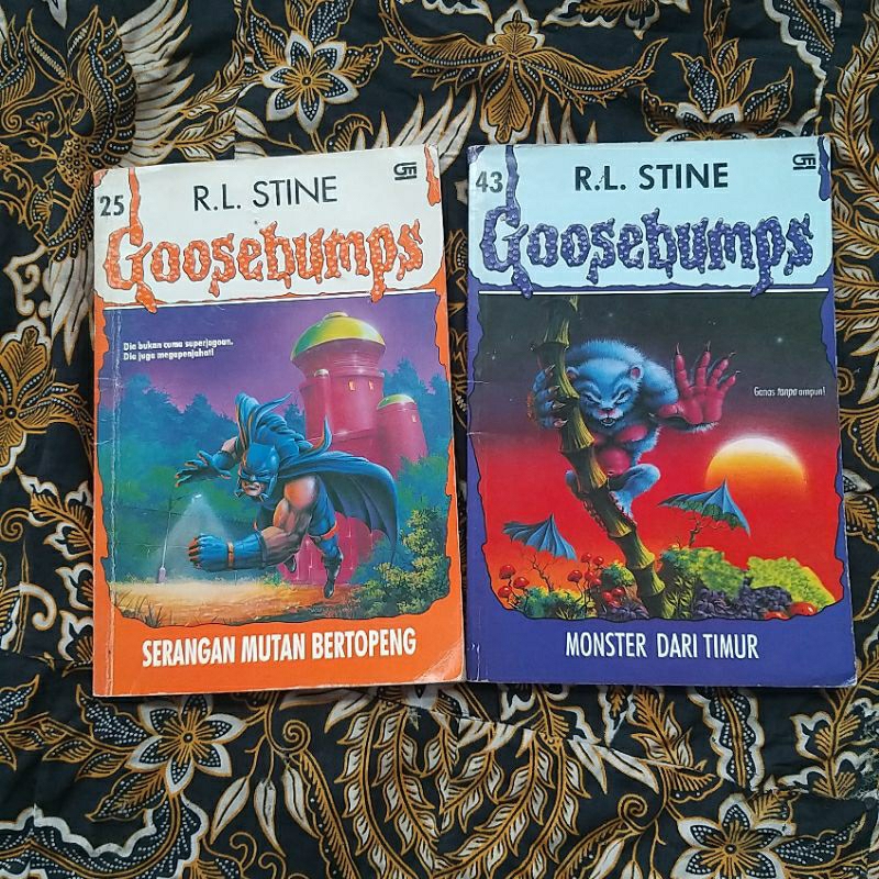 rl stine goosebumps