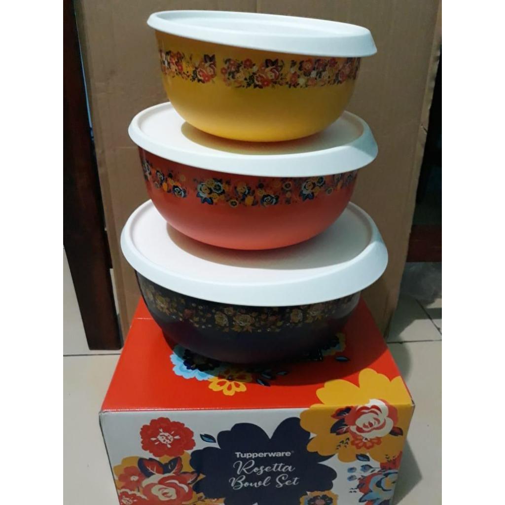 rosetta bowl mangkok besar tupperware