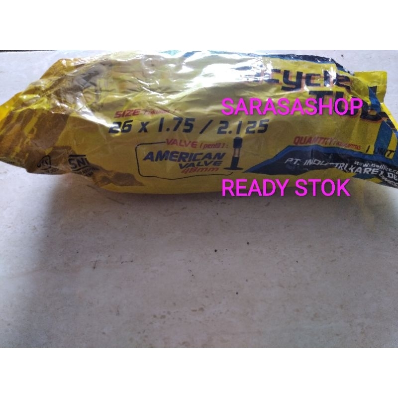 Termurah ban dalam sepeda mini/MTB ukuran 26x1,75/2,125 swallow