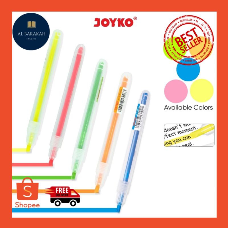 

Highlighter Joyko HL / Stabilo Joyko / Penanda Joyko HL 73 - 76