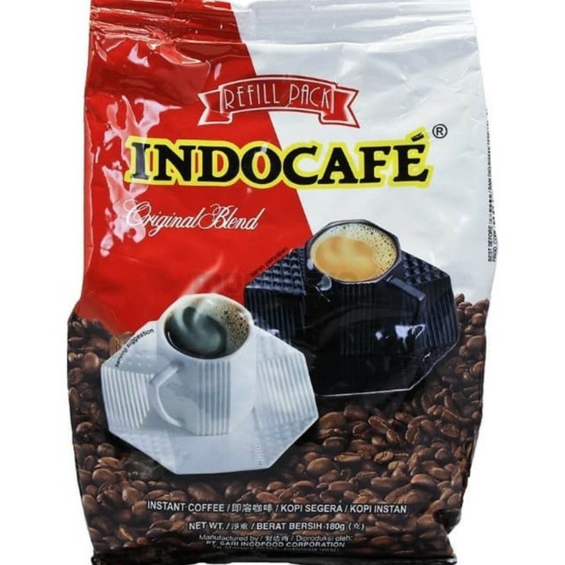 

READY STOK Kopi Hitam Premium Indocafe Original Blend 18 gr Gram Indo Cafe Halal